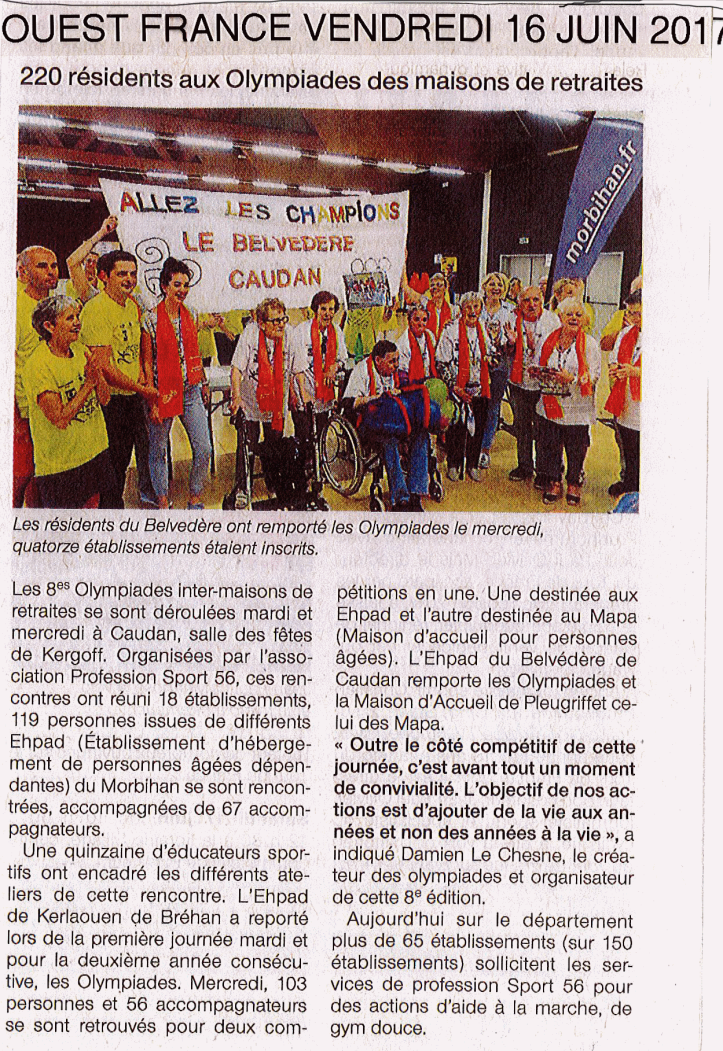 ouestfrance olympiades
